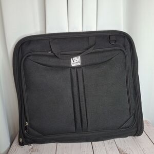 Zegur Suit Bag Garment Business Travel Carry-on Luggage Black Shoulder Strap